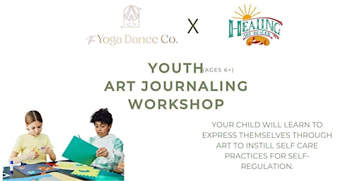 Immagine principale di Youth/Children Ages 6+  Art Journaling Workshop 