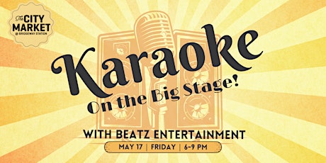 Karaoke On the Big Stage!