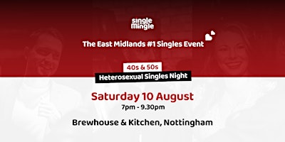 Singles Night at Brewhouse & Kitchen (40s & 50s) primary image
