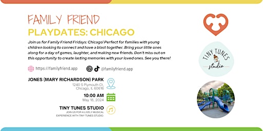 Imagem principal do evento Family Friend Playdates: Chicago