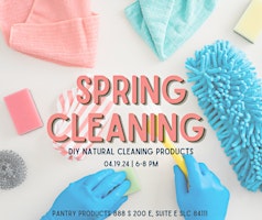 Spring Cleaning: DIY Natural Cleaning Products - SLC primary image