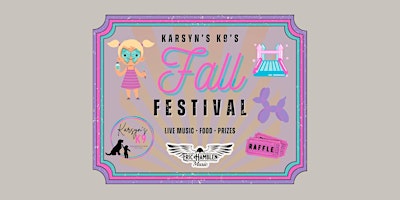 Imagem principal do evento Karsyn’s K9’s Fall Festival