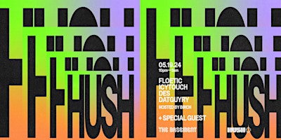 Imagen principal de Hush Music Party- May Long Weekend