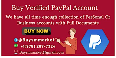 Imagen principal de Buy Verified PayPal Accounts (R)