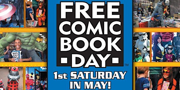 Free Comic Book Day at Trade A Tape Comic Center, May 4th!