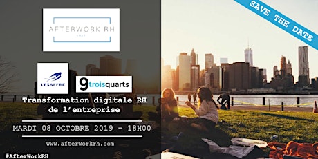 Image principale de AfterWork RH Lille - oct 2019 - Transformation digitale RH de l'entreprise