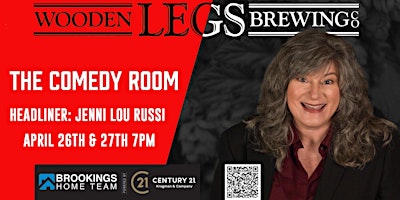 Imagem principal do evento Jenni Lou Russi Headlines Ladies Night at The Comedy Room LIVE (4/27)