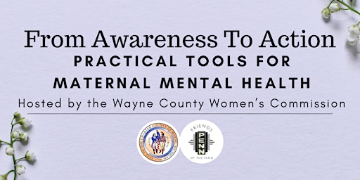 Imagem principal do evento From Awareness to Action: Practical Tools for Maternal Mental Health