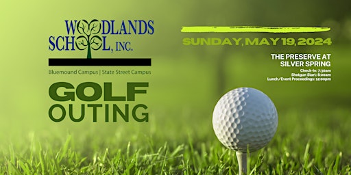 Imagem principal do evento Woodlands School, Inc. Golf Outing
