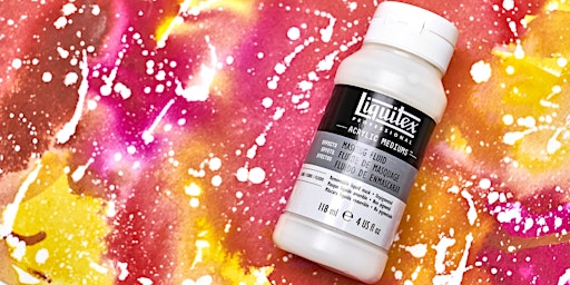 Hauptbild für How to Splatter Paint with Liquitex Masking Fluid & Inks