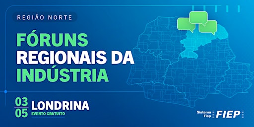 Primaire afbeelding van Fóruns Regionais da Indústria - Norte
