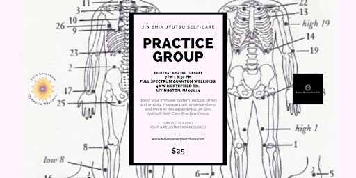 Jin Shin Jyutsu Self-Care Practice Group primary image