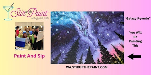 Imagen principal de Seattle Paint and Sip, Paint Party, Paint Night  With Stir Up The Paint