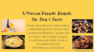 Imagem principal do evento A Mimosa Karaoke Brunch: Sing, Sip & Savor