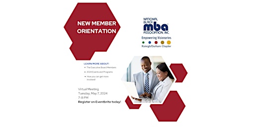 Immagine principale di National Black MBA Association RDU Chapter - May New Member Orientation 