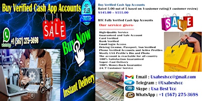 Imagen principal de Top #5 Sites to Buy Verified Cash App Accounts in This Year