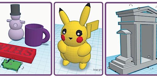 Imagem principal do evento Easy 3D Modeling with Tinkercad
