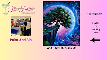 Imagen principal de West Seattle Paint and Sip, Paint Party, Paint Night  (Wine Included)