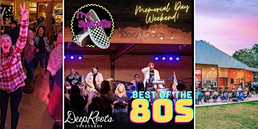 Image principale de BEST OF THE 80'S covered by The Spicolis +FIREWORKS!!