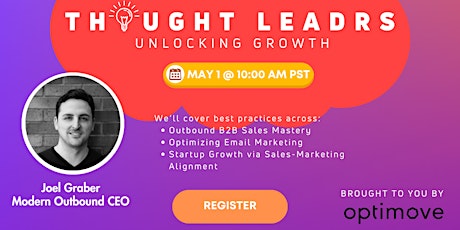 Unlocking Growth: Billion-Dollar Outbound Strategies & Email Mastery for Today's Marketing Executive