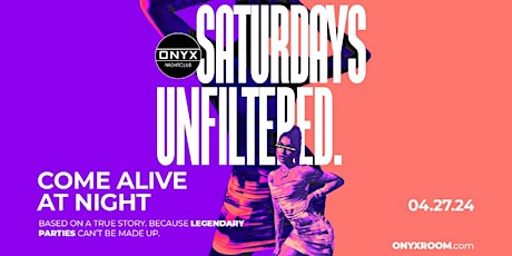 Onyx Saturdays | April 27th Event primary image