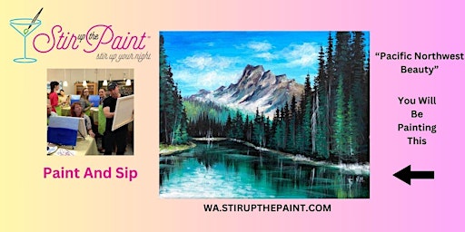 Seattle Paint and Sip, Paint Party, Paint Night  With Stir Up The Paint  primärbild