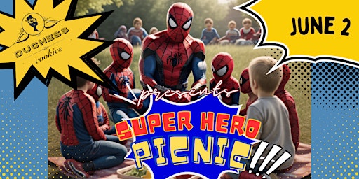 Imagem principal do evento Super Hero Picnic at Duchess