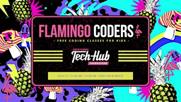Imagem principal do evento FREE Kids Coding Classes | Become a Flamingo Coder!