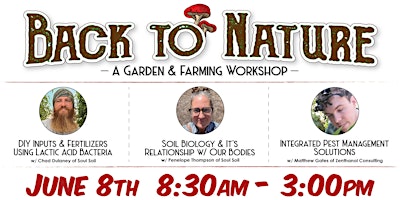 Back to Nature Garden & Farming Workshop primary image