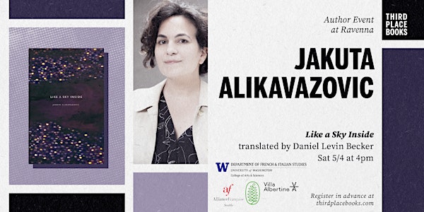 Jakuta Alikavazovic presents 'Like a Sky Inside'