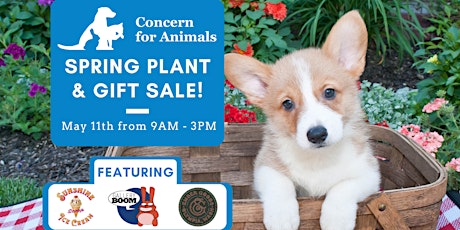 Concern For Animals Spring Plant & Gift Sale