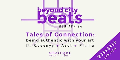 Immagine principale di Tales of Connection: being authentic with your art 