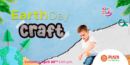 Imagem principal do evento Kids Club Earth Day Craft!