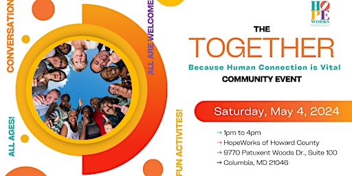 Imagem principal do evento Together: Revitalizing the Importance of Connection