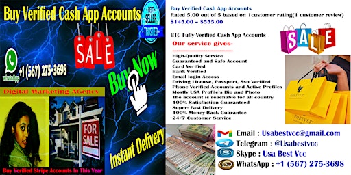 Primaire afbeelding van 5 Best Site To Buy Verified Cash App Accounts