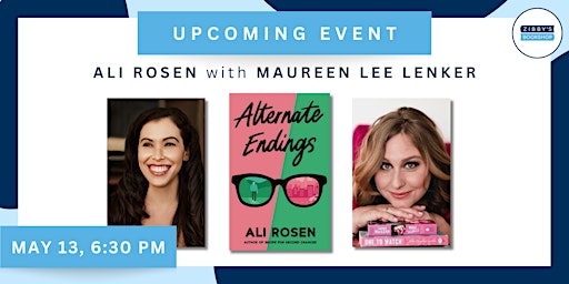 Author event! Ali Rosen with Maureen Lee Lenker primary image