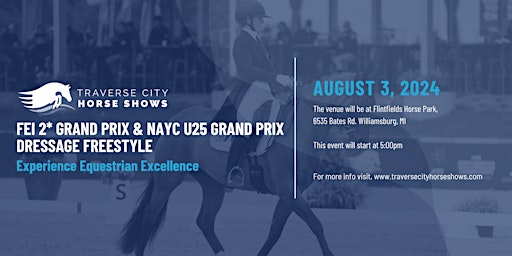 Imagen principal de $75,000 CSI2* Grand Prix & NAYC U25 Grand Prix Dressage Freestyle