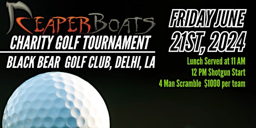 Image principale de Reaper Boats Charity Golf Tournament