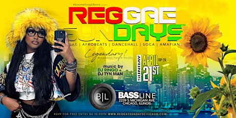 REGGAE SUNDAY // The #1 Caribbean Party In The City