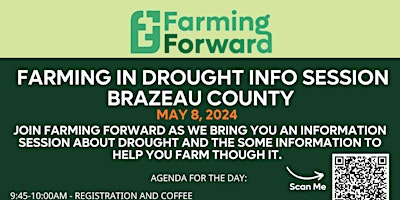 Primaire afbeelding van Farming in Drought Info Session - Brazeau County