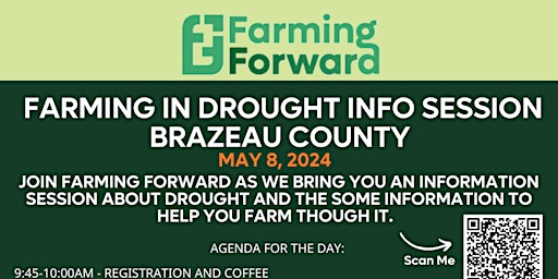 Imagen principal de Farming in Drought Info Session - Brazeau County