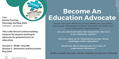 Advocating in Education primary image