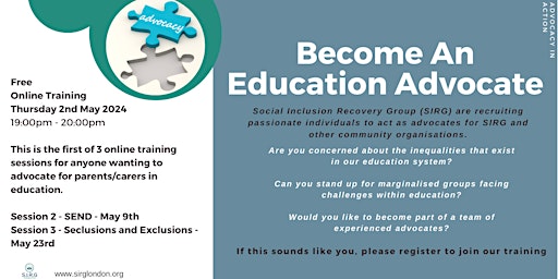 Advocating in Education primary image