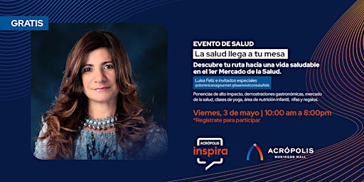 Imagem principal do evento LA GRAN TEMPORADA: La salud llega a tu mesa.