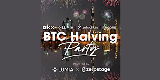 BTC HALVING PARTY with OKX at the Mandarin Oriental Royal Penthouse primary image