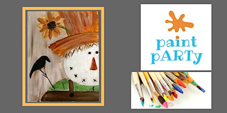 All Ages Paint Party on Canvas - Scarecrow - $25pp primary image