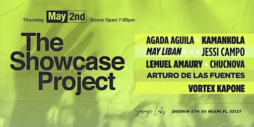 Imagen principal de The Showcase Project - May 2nd