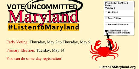 Listen to Maryland:  Fighting for Gaza and the power of voting Uncommitted