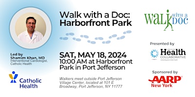 Imagem principal do evento Walk with a Doc: Harborfront Park