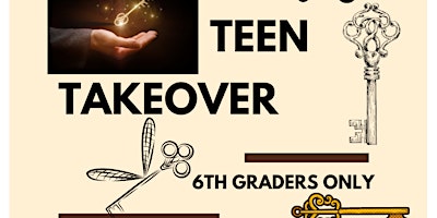 Image principale de Teen Takeover for 6th Graders at Central Library